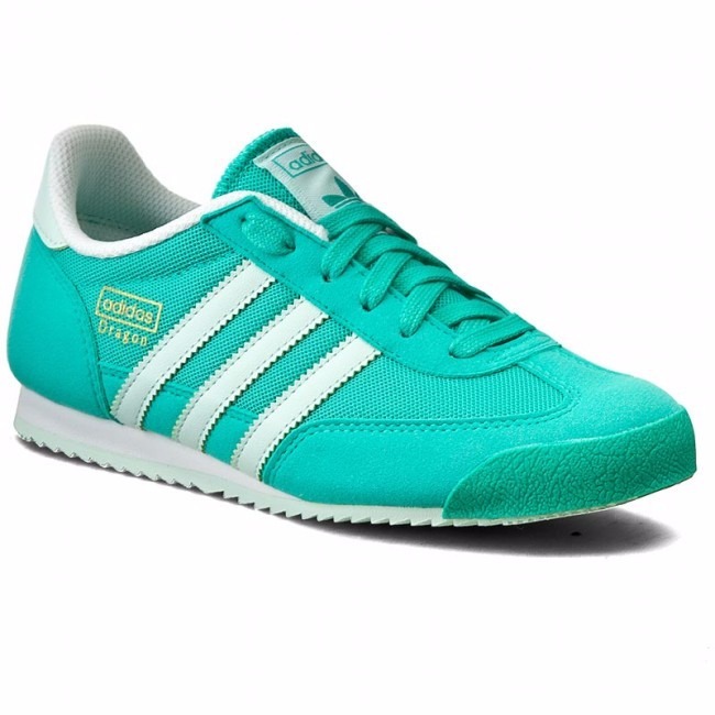 adidas dragon verde blanco