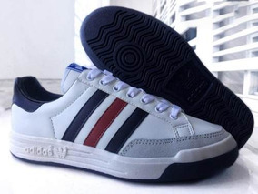 zapatillas adidas rayas azules y roja zapatillas adidas rayas azules y roja
