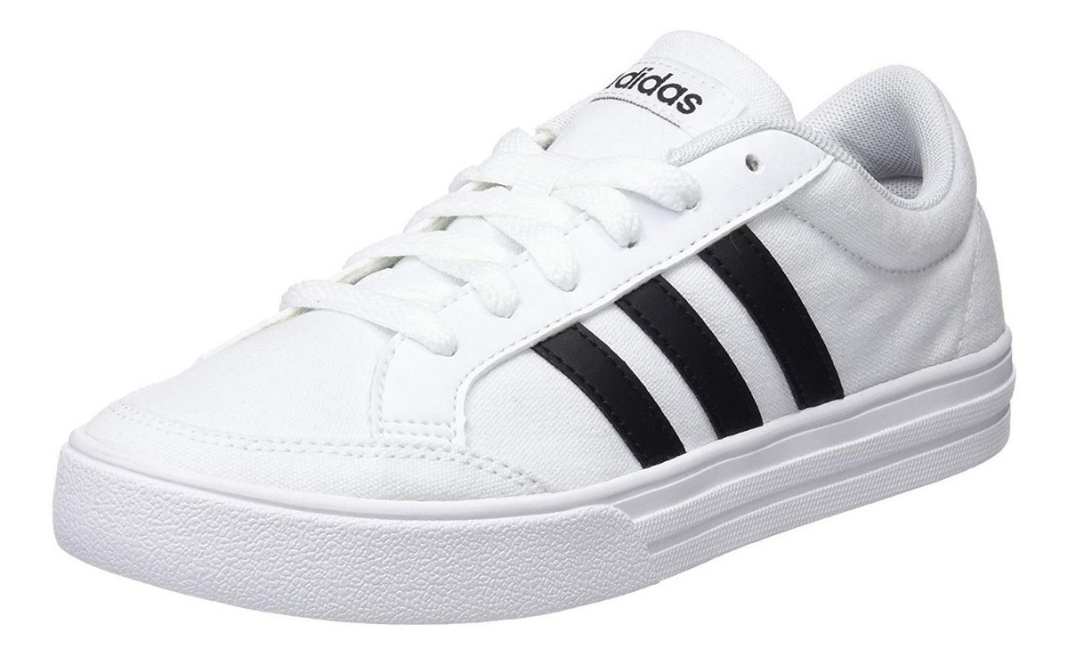 Tenis Adidas blanco modelo Advantage Clean