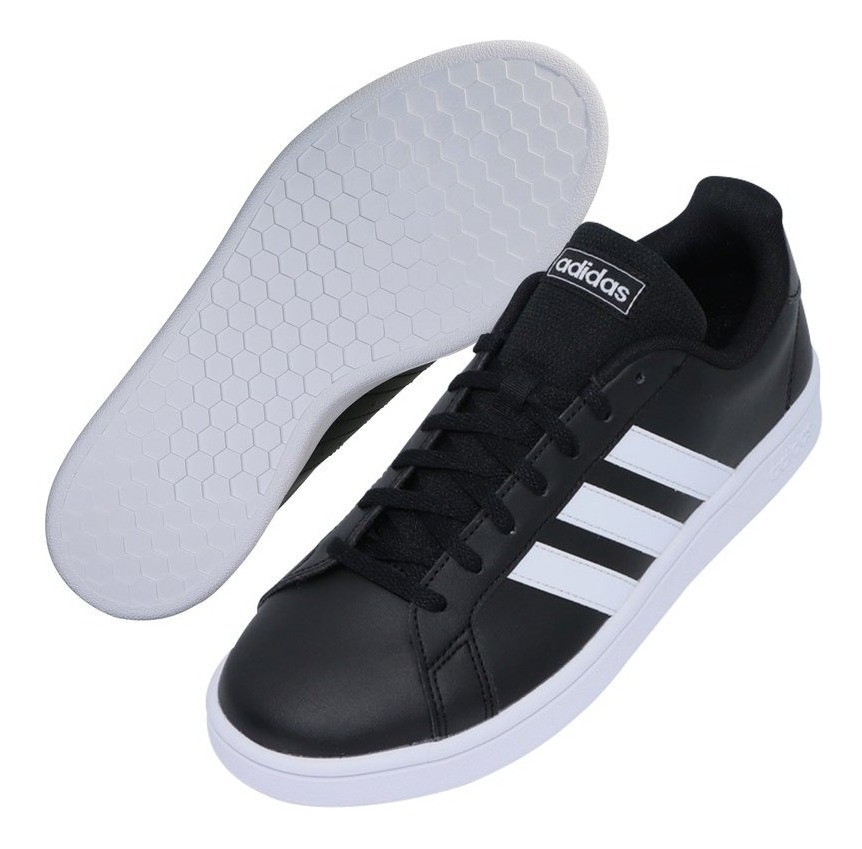 Tenis adidas Mujer Negro Grand Court Base Ee7482 Tenis adidas Mujer Negro Grand Court Base Ee7482