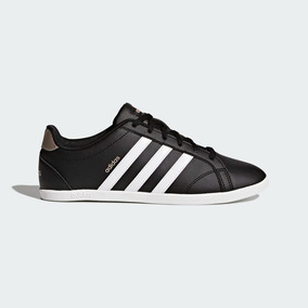 tennis adidas negros para mujer