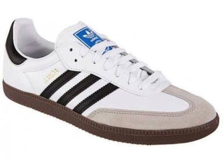 samba adidas blanco