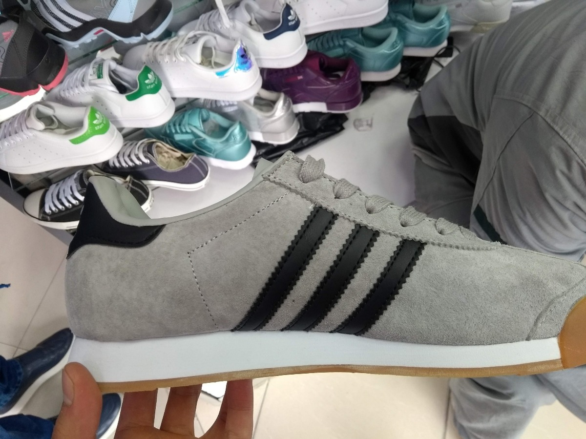 tenis adidas samoa gris