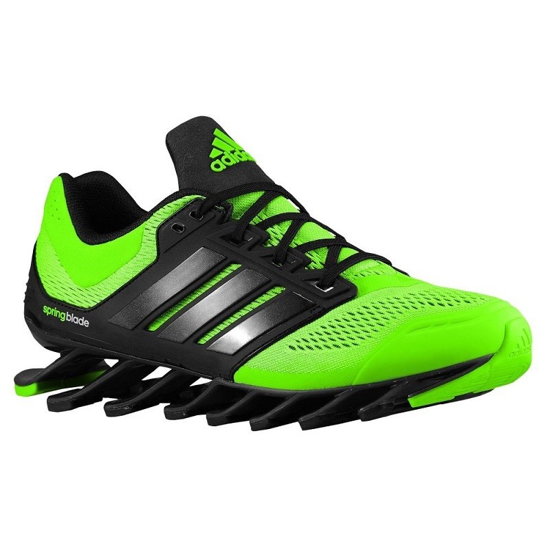 tenis adidas negro con verde