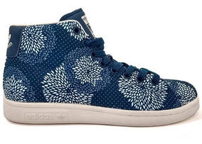 adidas stan smith mid azules Azul