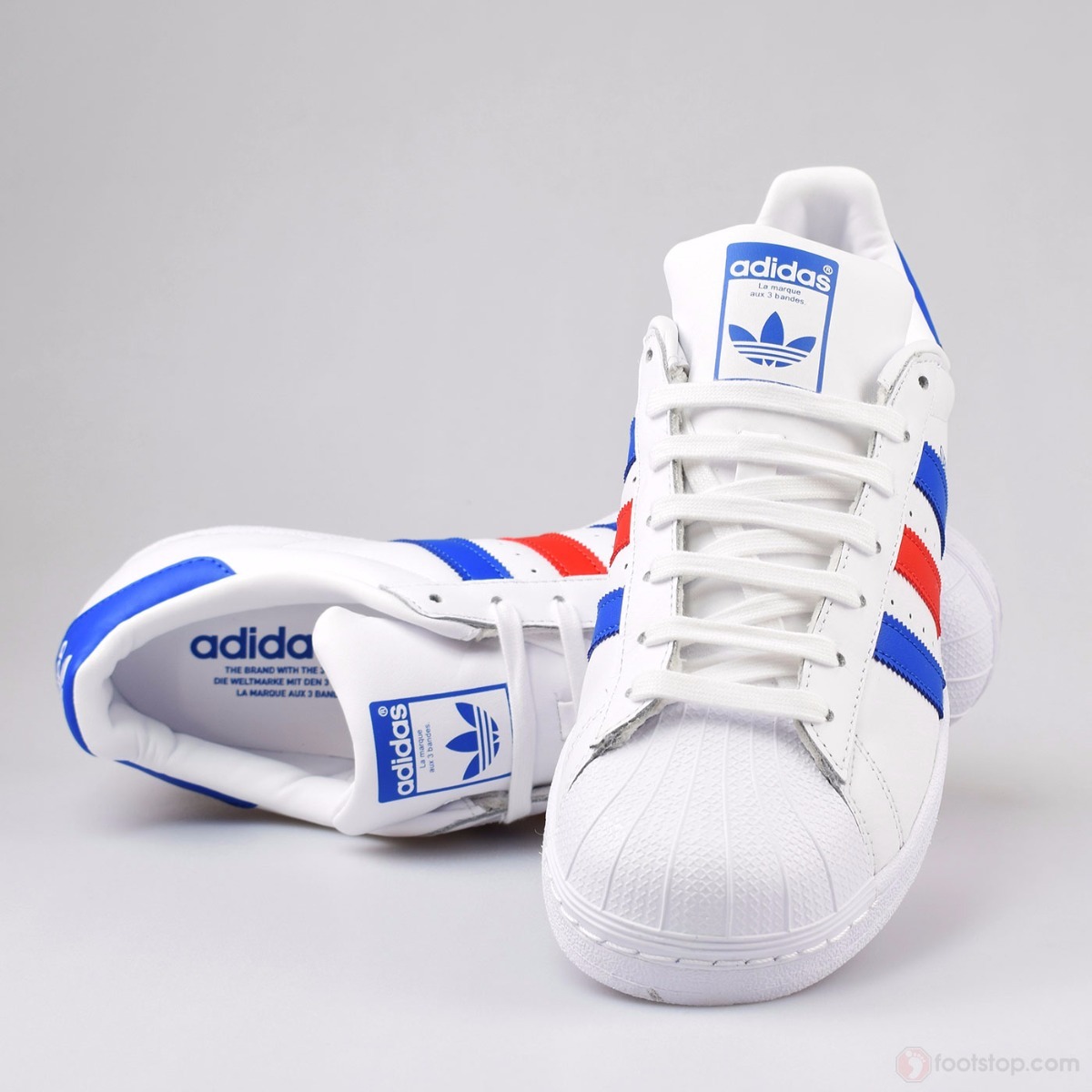 Venta > tenis adidas blancos concha > en stock