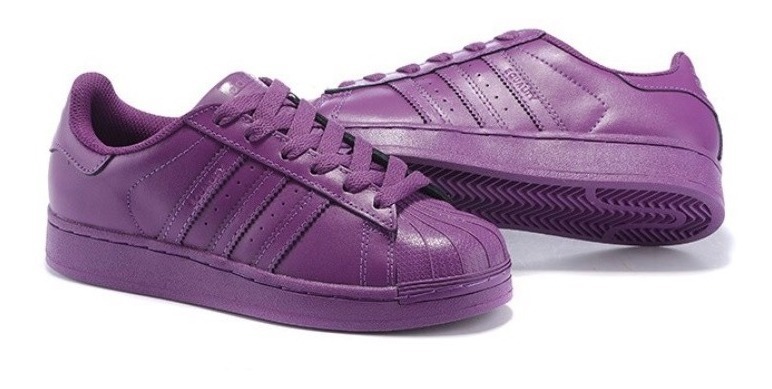 adidas color morado