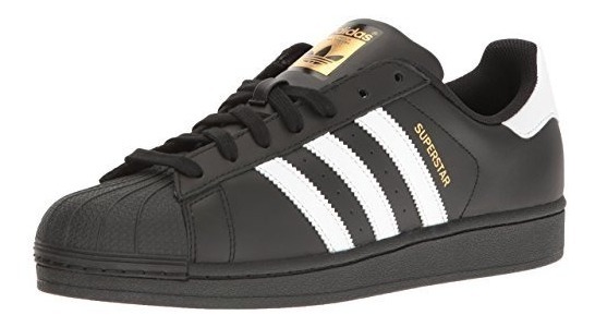 superstar adidas negros