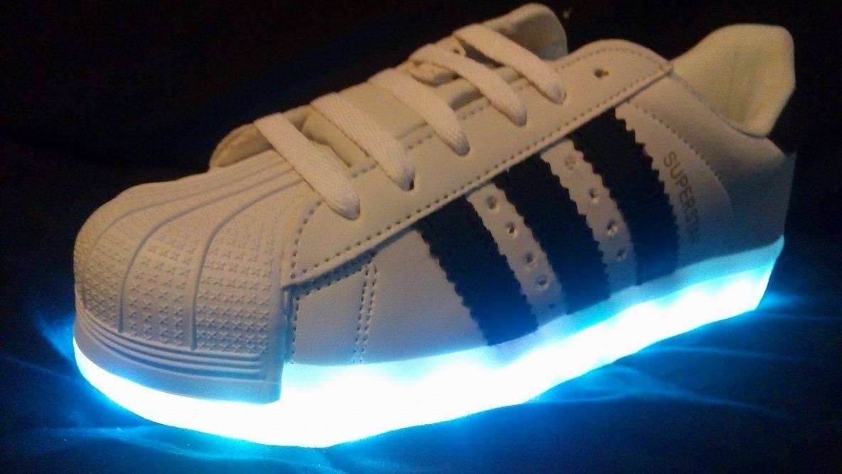 superstar adidas led shoes
