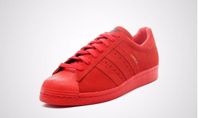 tenis adidas color rojo para mujer