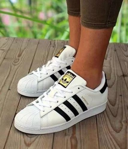 Tenis adidas Superstar Mujer Concha Casual Comodo Original Tenis adidas Superstar Mujer Concha Casual Comodo Original