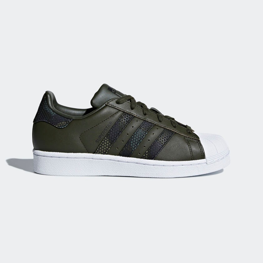 Tenis adidas Superstar Negro Y Verde Mujer Look Trendy Tenis adidas Superstar Negro Y Verde Mujer Look Trendy