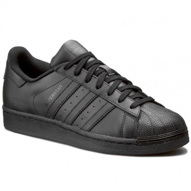 superstar adidas negros