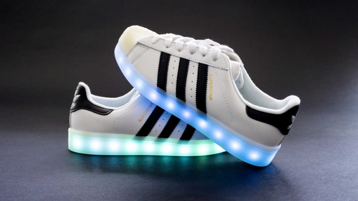 zapatos adidas con luces