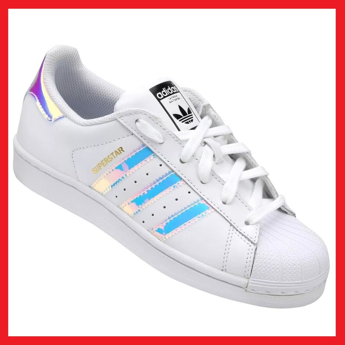 Tenis Adidas Superstar Tornasol SAVE 57%.