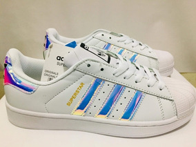 tenis adidas superstar tornasol
