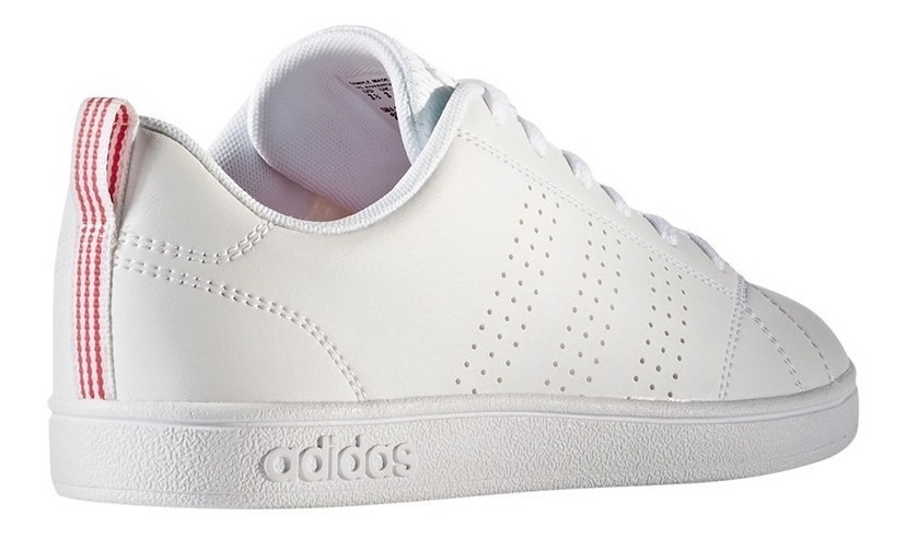 Tenis adidas Vs Advantage Clean K Blanco Rosa Dama Bb9976 - $ 1,049.00 en Mercado Libre