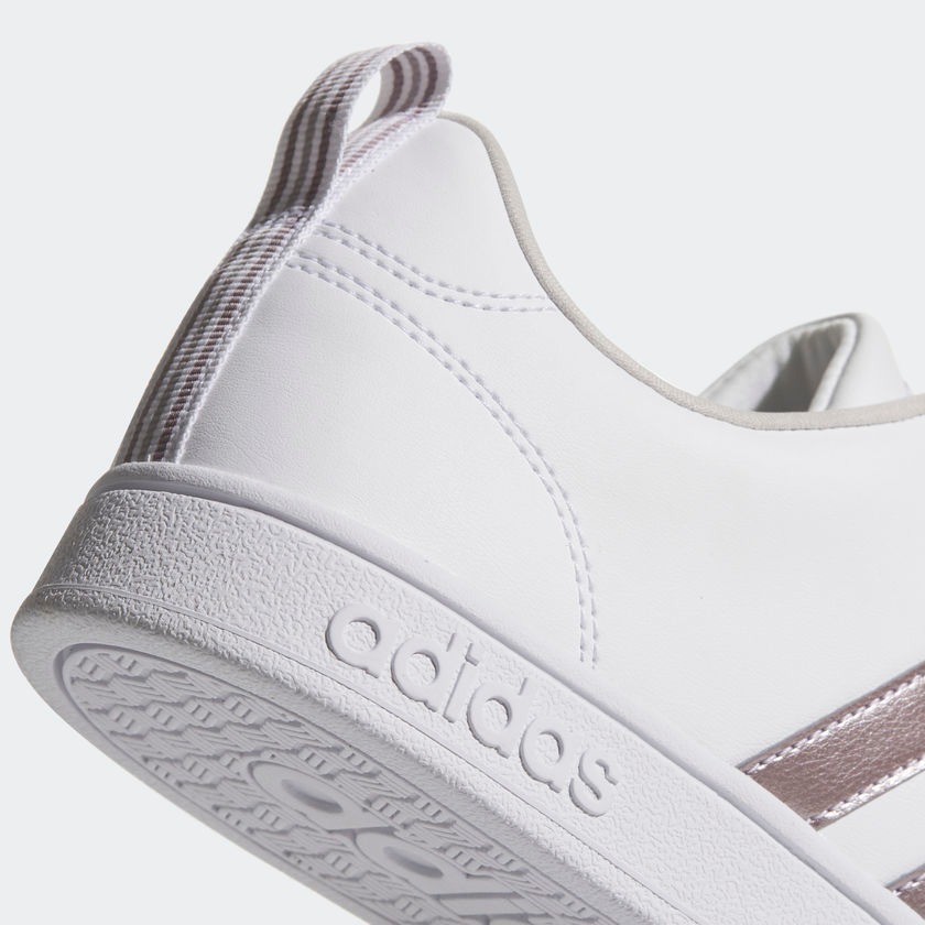 Tenis adidas Vs Advantage W Blanco-plata Para Mujer 67426 Tenis adidas Vs Advantage W Blanco-plata Para Mujer 67426