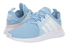 tenis adidas celestes