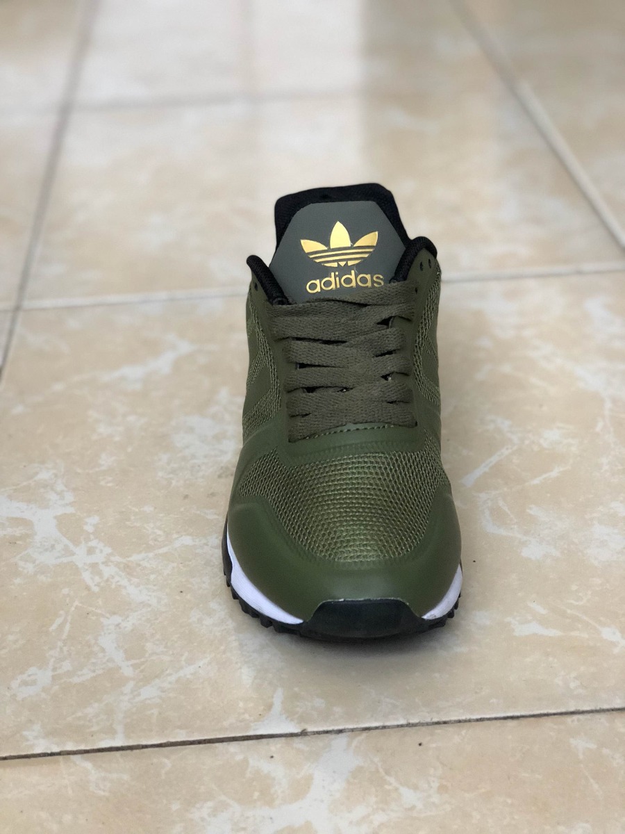 adidas zx 750 verde militar con dorado