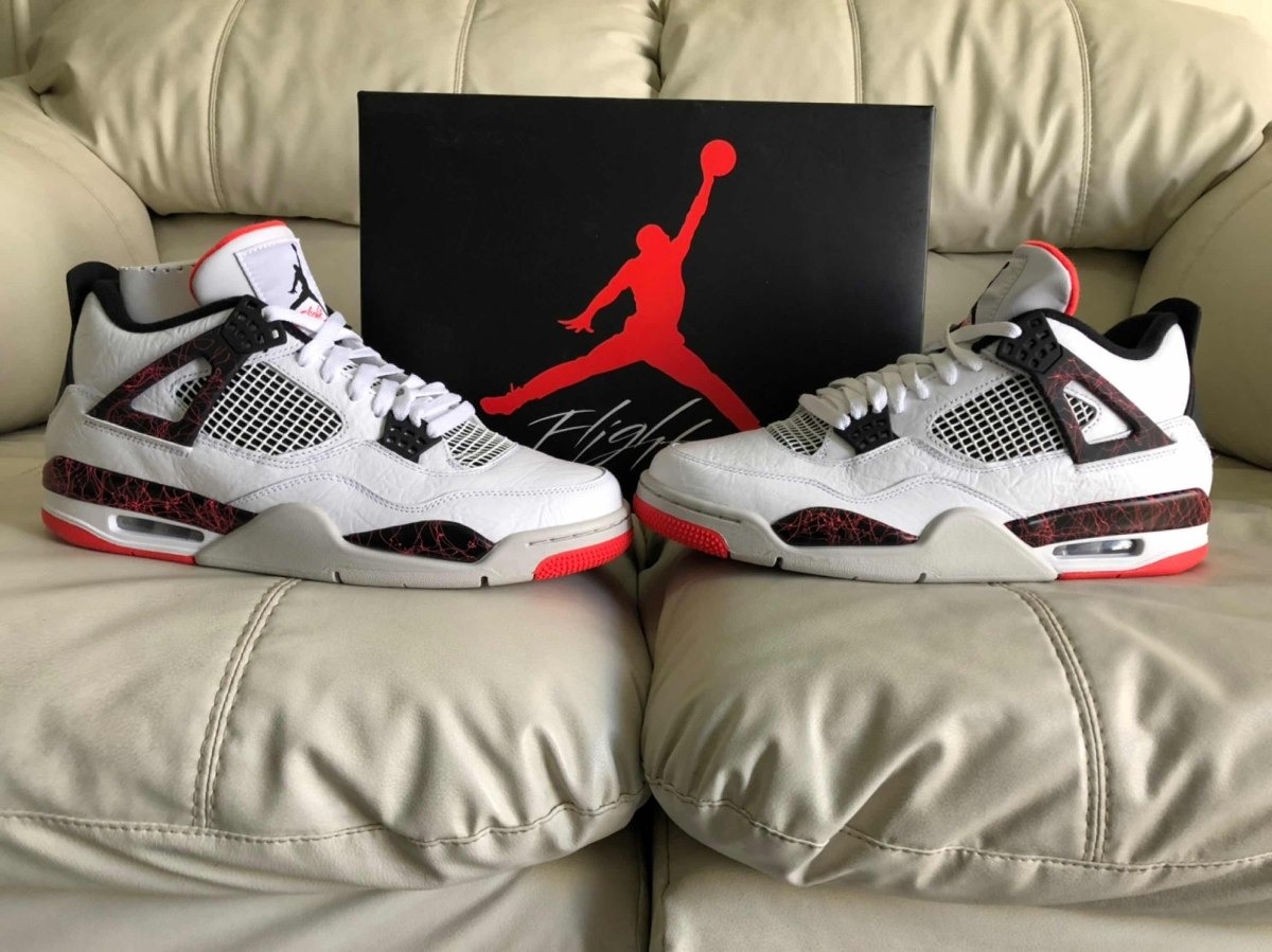 nike air jordan 4 retro hot lava