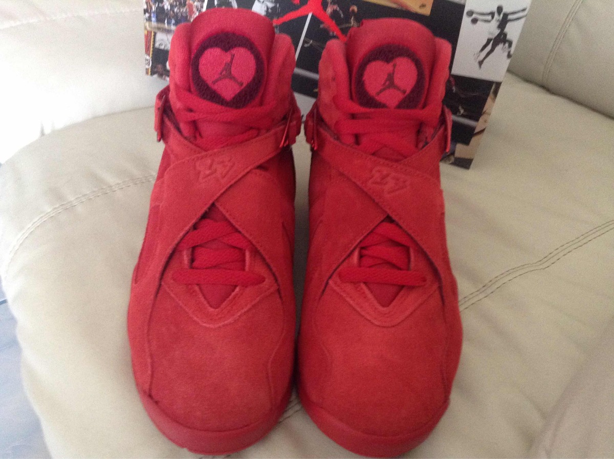 jordan 8 rojos