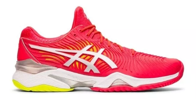 tenis asics verde limao feminino