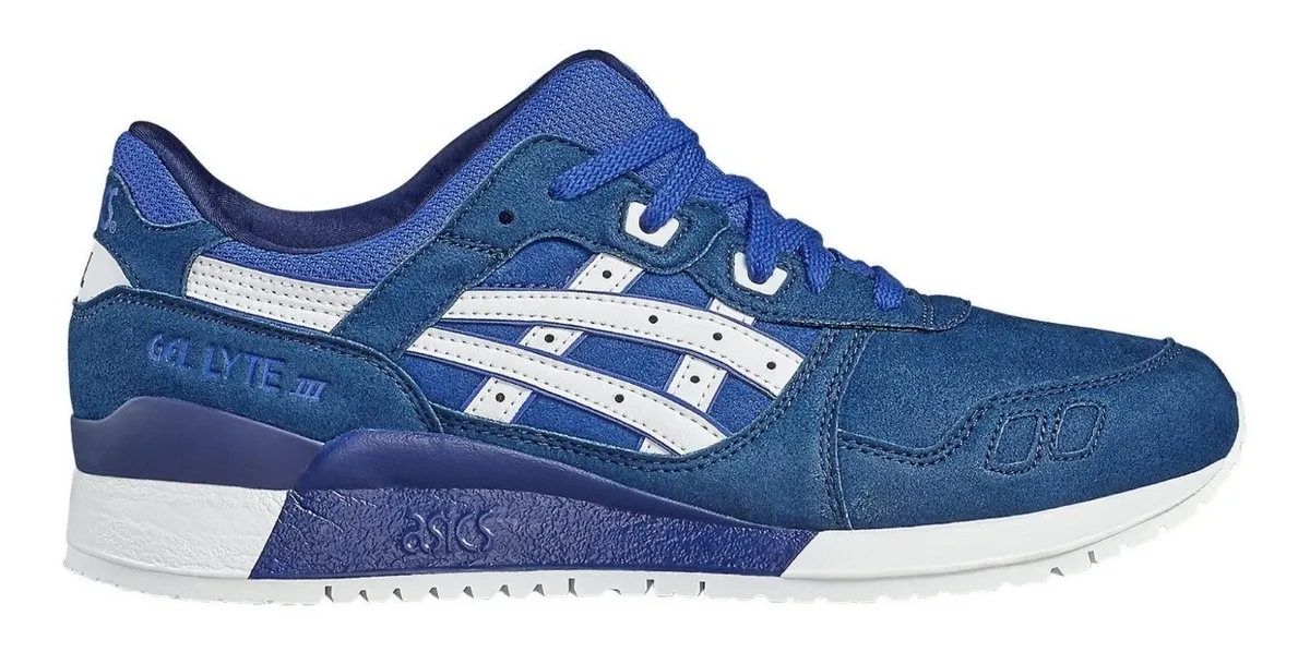 Look Sport | Tenis Asics Hombre Azules Gel Lyte Iii Casuales H7k4y4501 - $ 1,199.00 Look Sport | Tenis Asics Hombre Azules Gel Lyte Iii Casuales H7k4y4501 - $ 1,199.00