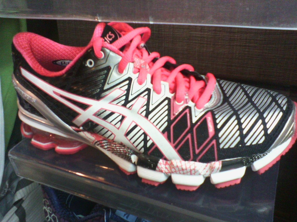 asics preto e rosa