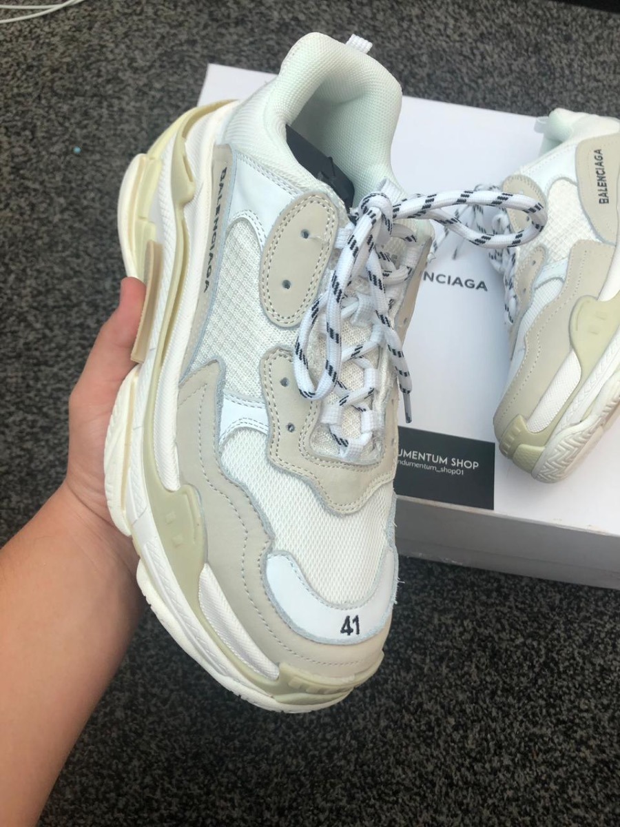 tenis balenciaga blancos