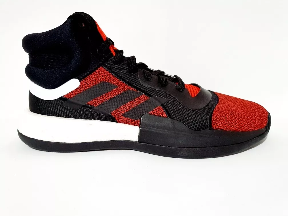 tenis adidas rojo con negro