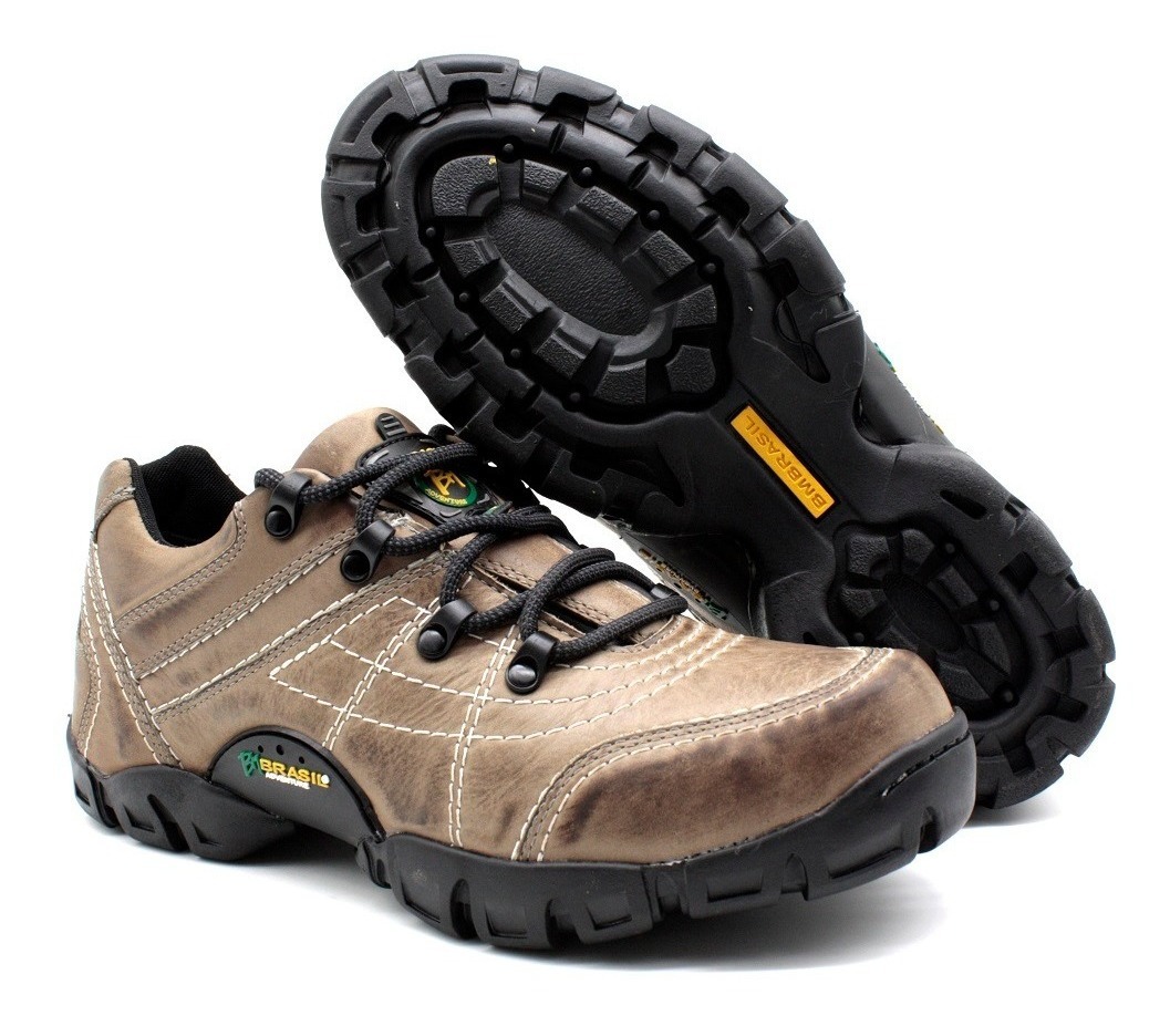 Tenis Bota Adventure Masculino Cano Baixo Em Couro 5310/3 - R$ 202,90 em Mercado Livre
