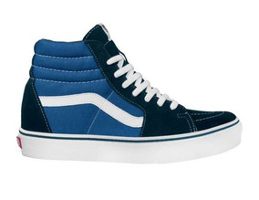 vans bota azul marino