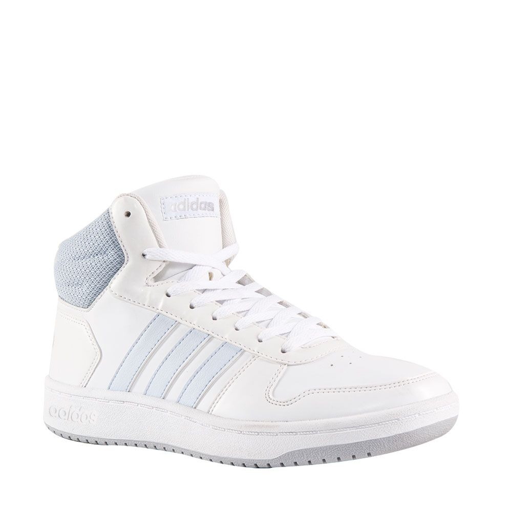 tenis adidas bota blancos