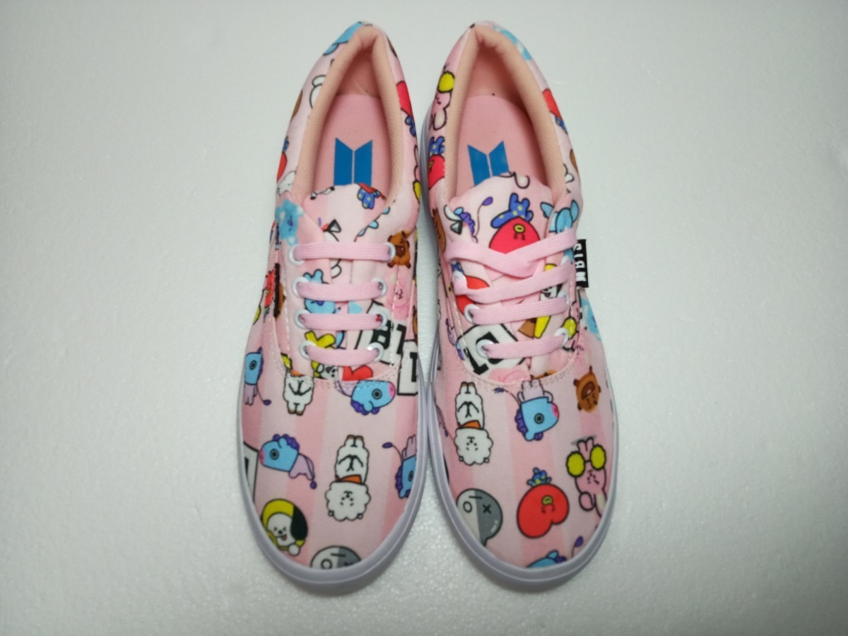 Tenis Bt21 Unisex Moda Coreana K Pop Bts Envio Gratis 850 00