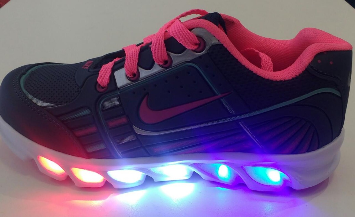 tenis nike infantil com led