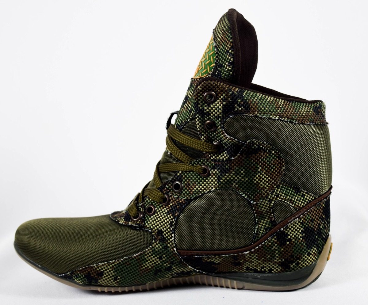 Tenis Camuflaje Tipo Bota Tallas 6 Moda Gym! - $ 1,100.00 ...