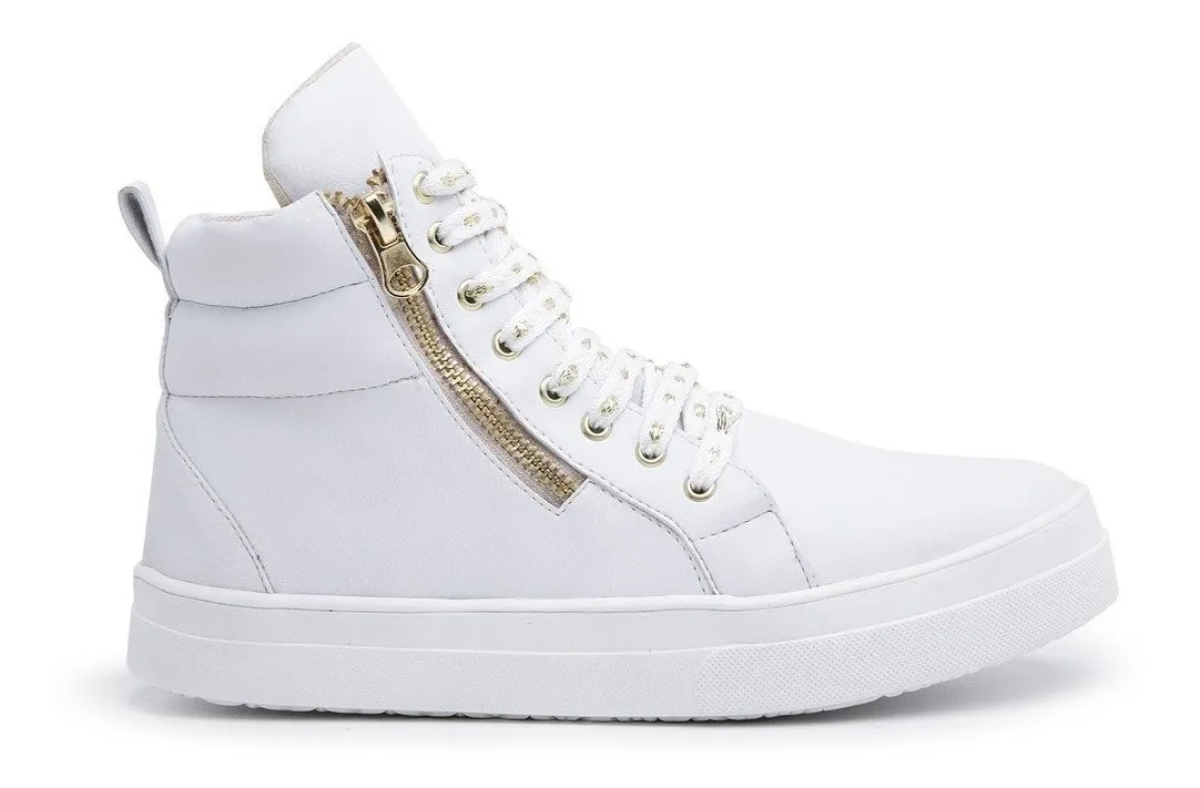 tenis para academia cano alto