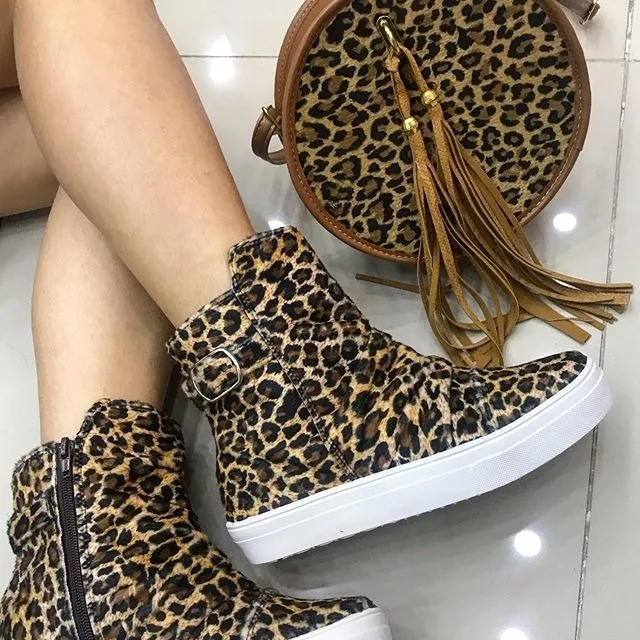 tenis cano alto botinha