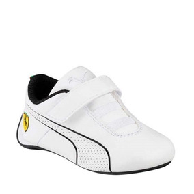 tenis ferrari blancos