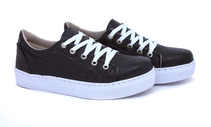 Tenis Casual Sapatenis Feminino Original Pimpinella - R$ 53,90 em Mercado Livre