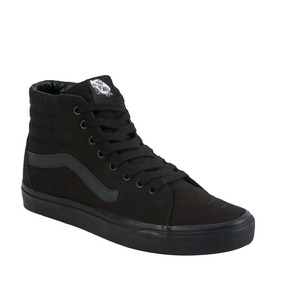 vans bota negros