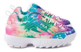 zapatos fila de colores