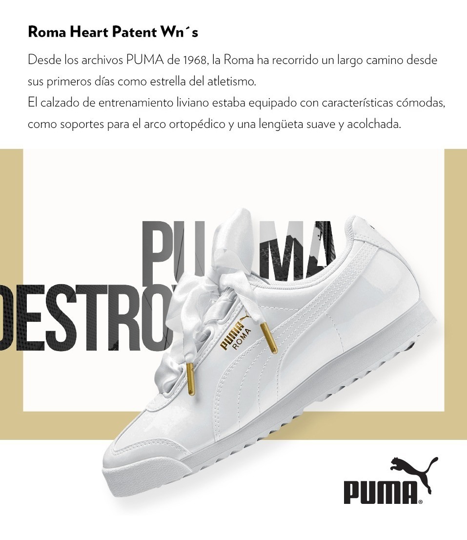 puma roma heart