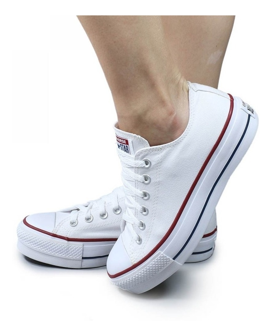 all star converse feminino branco