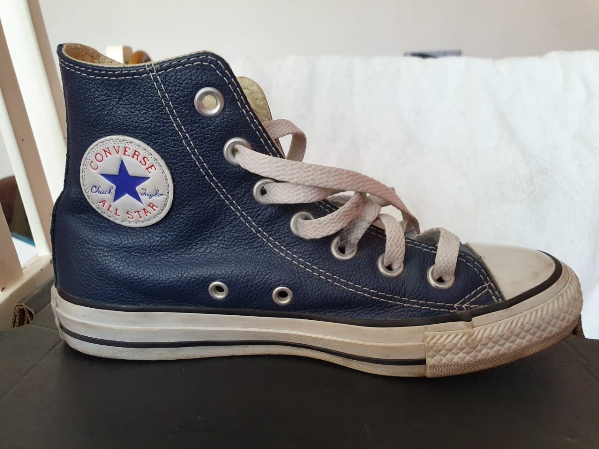 AJF,converse piel azul,nalan.com.sg