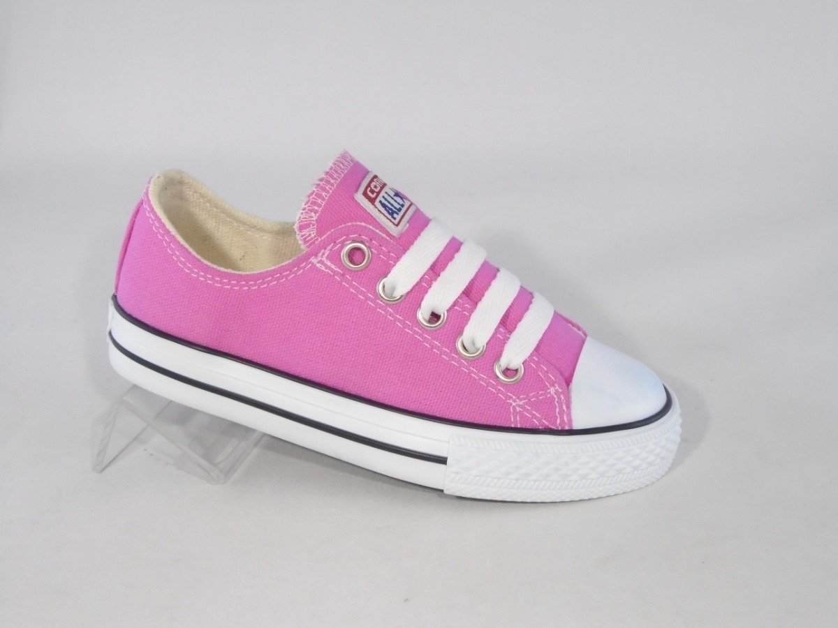 converse niña rosa