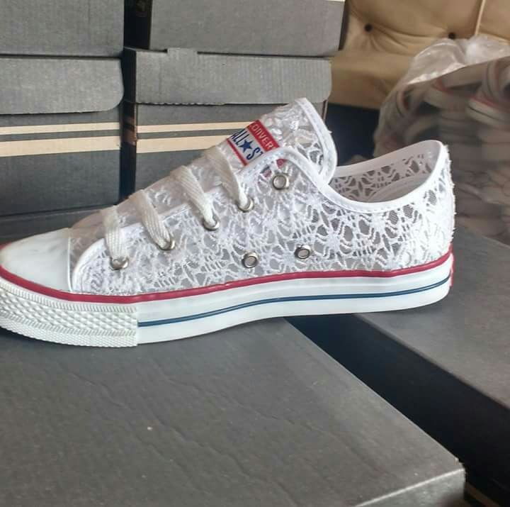 tenis converse encaje tenis converse encaje