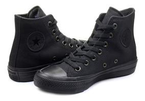 tenis converse blanco con negro