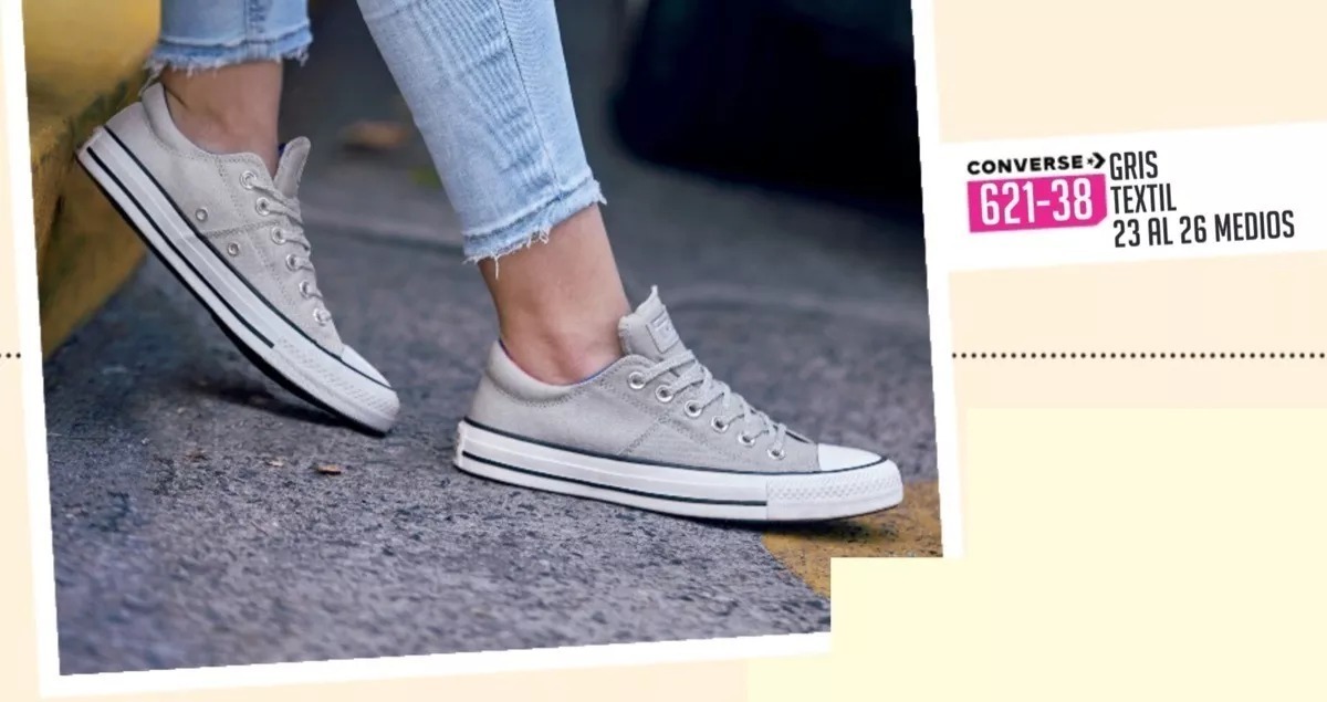 converse gris 38